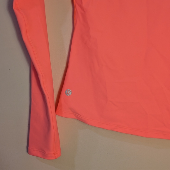Lululemon Pink Tennis Long Sleeve Shirt - Size 4 - Picture 3 of 4
